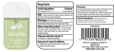 Cm 60353 45ml Label (Product Label Of Cucumber Melon 60353 45ml)